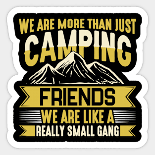 Camping Sticker